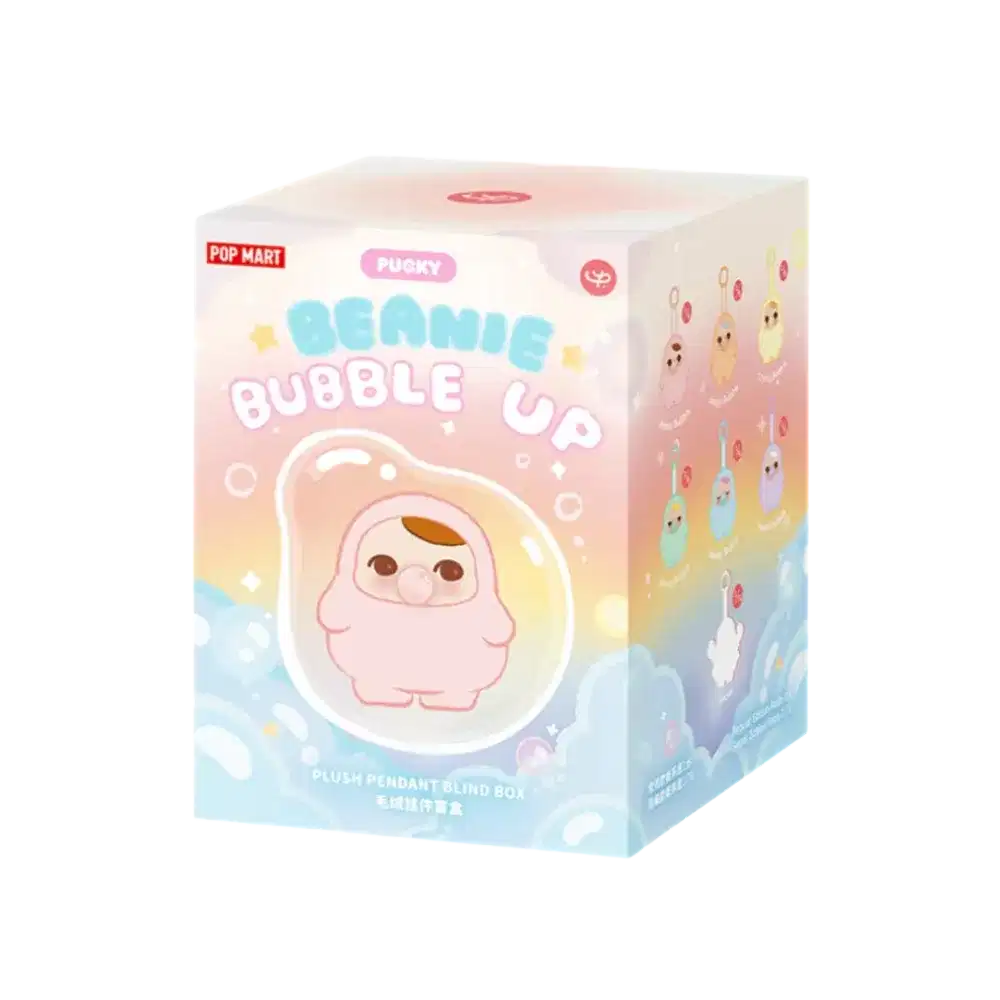 POP MART BEANIE BUBBLE UP アソートボックス Pop Mart Pucky Beanie Bubble Up Series Sealed Case (6 Blind