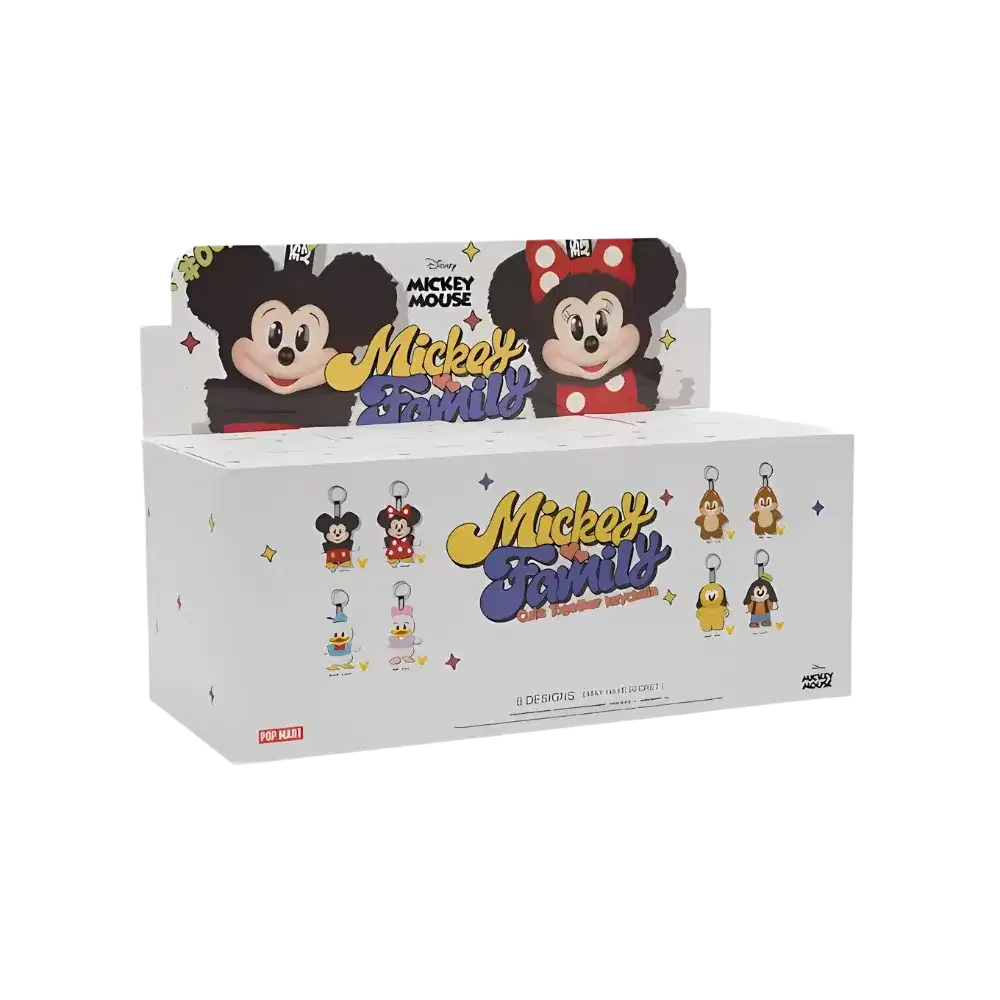 Pop Mart Disney Mickey Family Together Series Plush Keychain