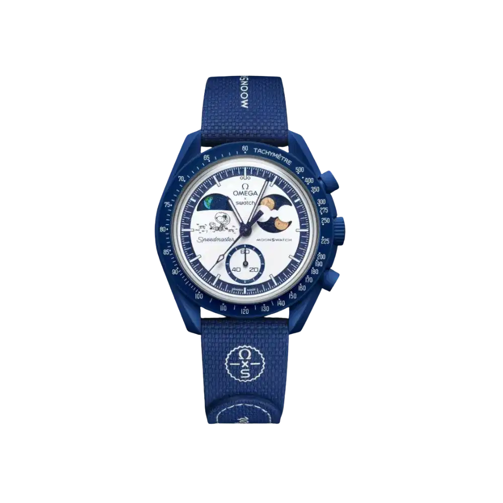 SWATCH X OMEGA Bioceramic Moonswatch Mission To Earthphase