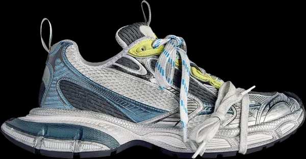 Buy Balenciaga 3Xl Sneaker Worn Out White Blue Yellow now | Hype 