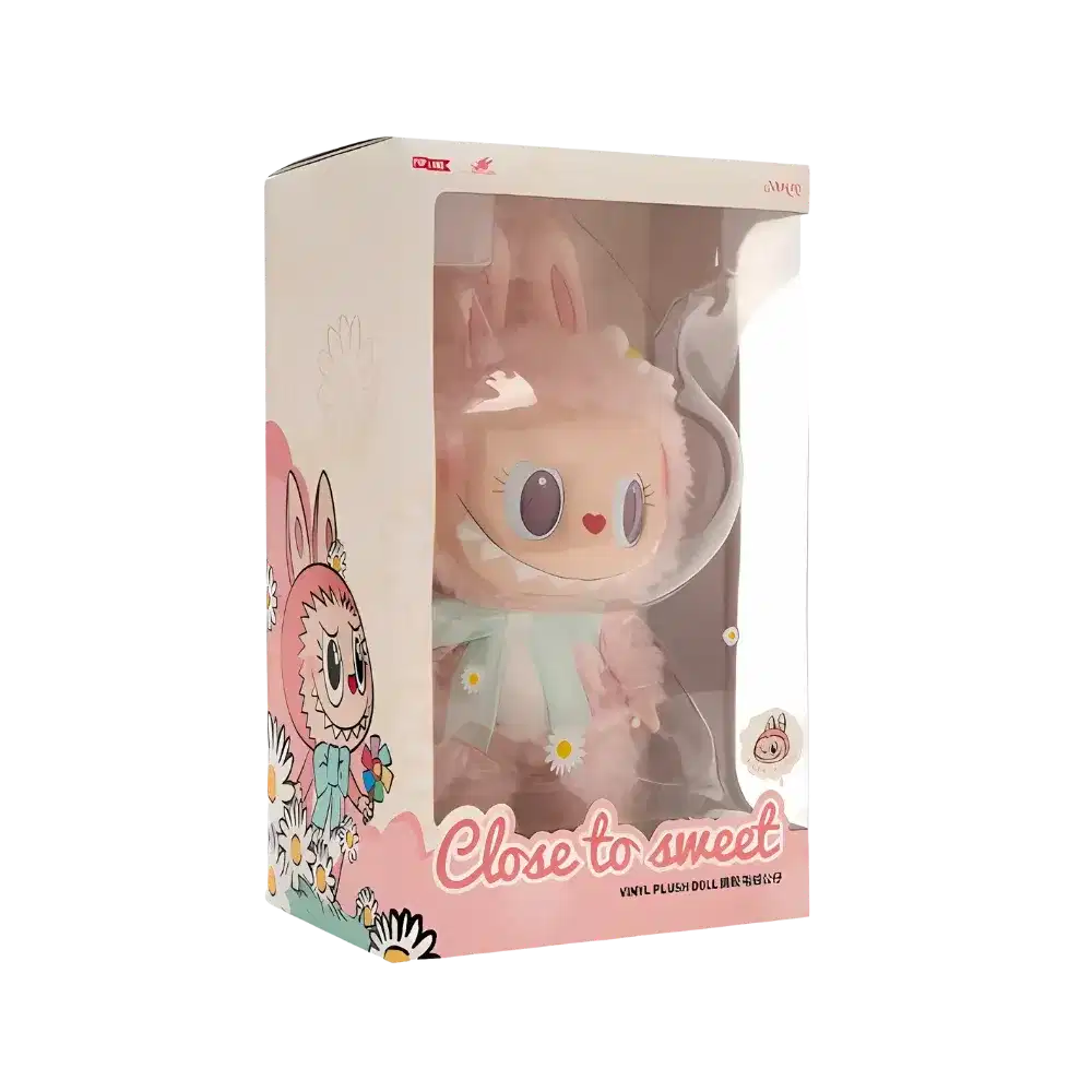 LABUBU ビッグ スイートMOKOKO Pop Mart Labubu Mokoko Close to Sweet Vinyl Plush Pendant - JP
