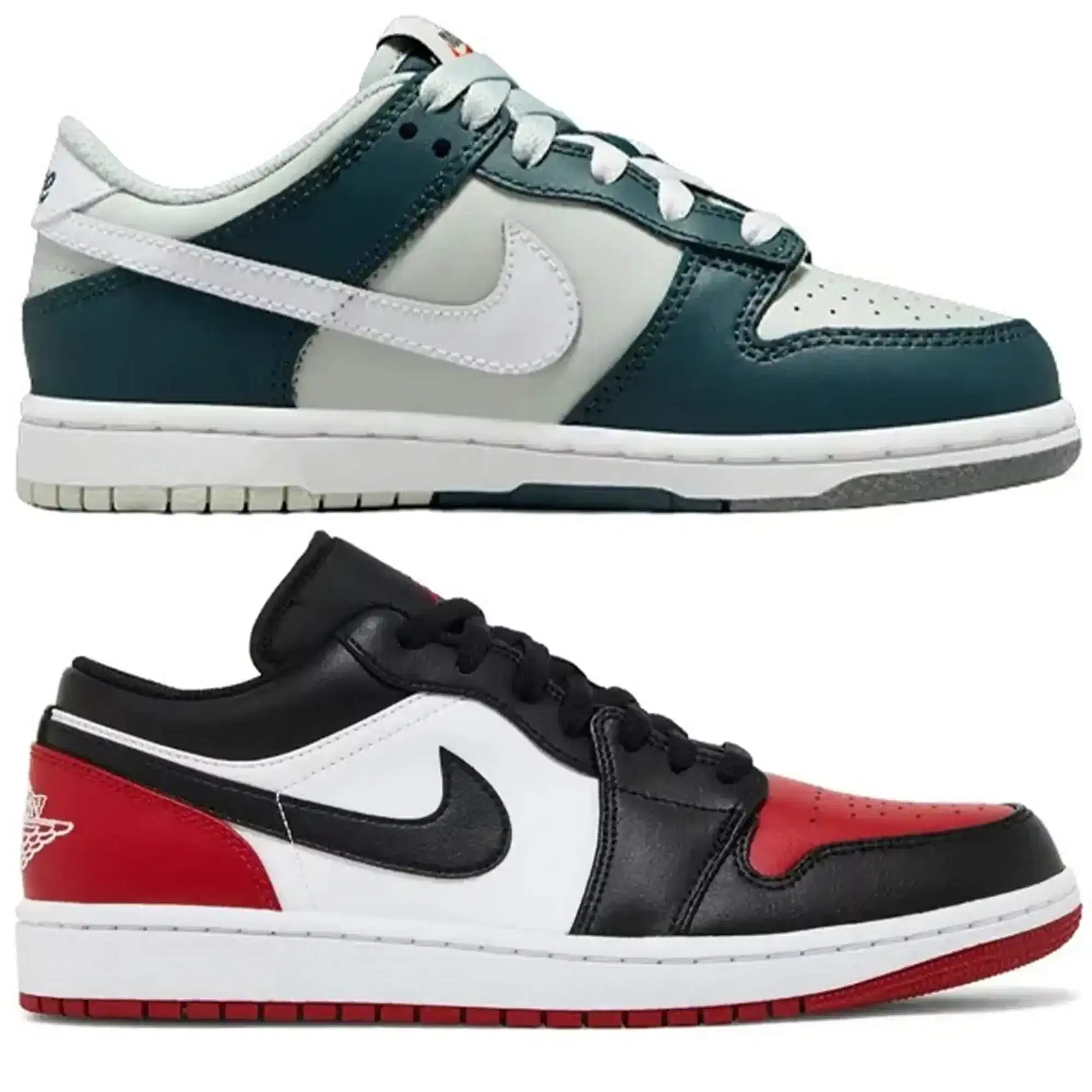 Nike dunk bred best sale