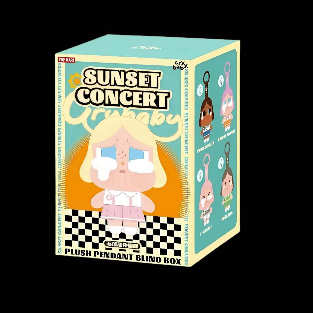  Pop Mart CryBaby Sunset Concert Series Plush Pendant Blind Box - HypeFly India View 0