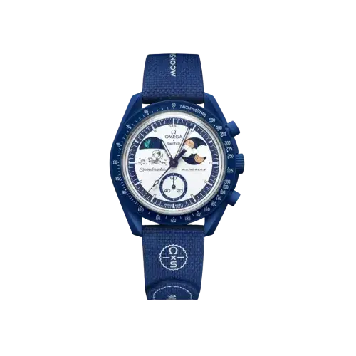 SWATCH X OMEGA Bioceramic Moonswatch Mission To Earthphase