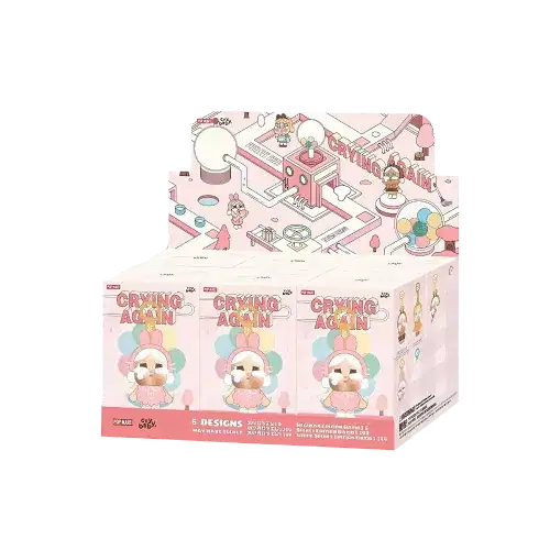 Crying Again デザインボックス CRYBABY Crying Again Series Blind Box - 眼泪工厂 – Art Toy