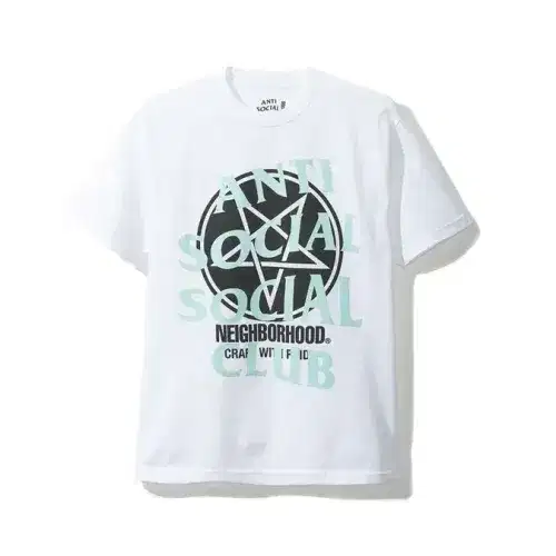 ☆NASTY FANCY CLUB☆ NF Race Period Tee WHITEF24QB294 TOP - [FANCY CLUB]