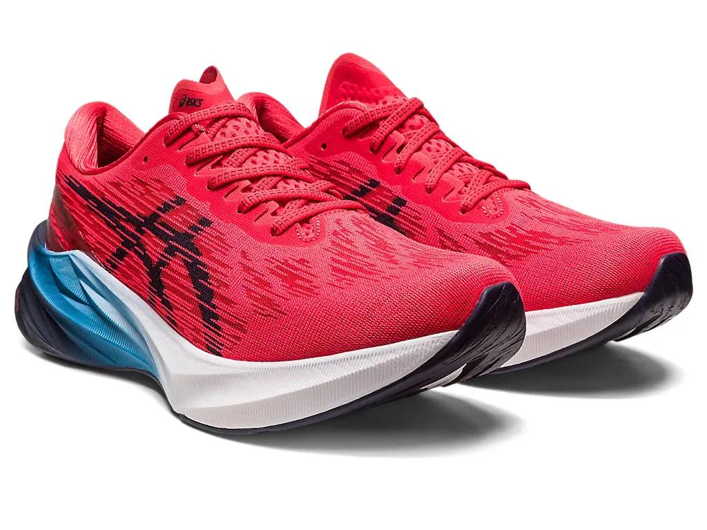 Asics Novablast Electric Red/Midnight