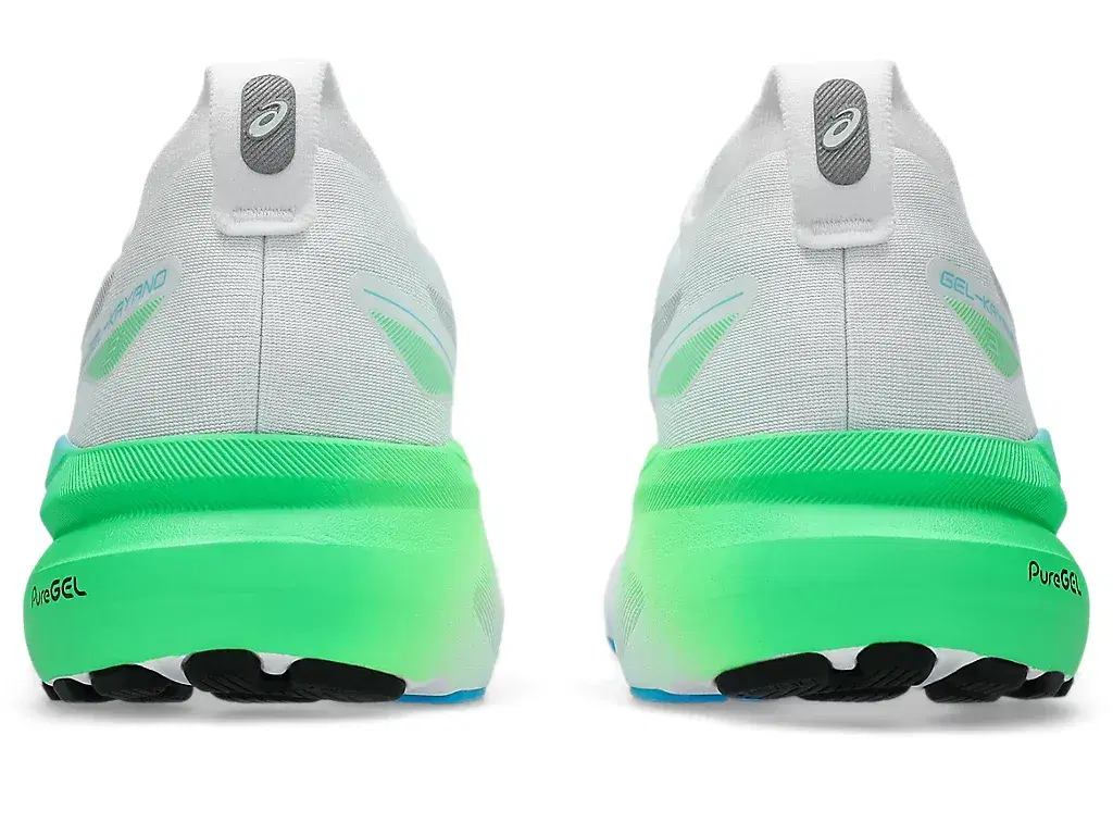 Buy Asics Gel Kayano 31 White/Bright Cyan | Hype Fly India