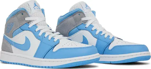 靴 Nike Air Jordan 1 Mid University Blue Air Jordan 1 Mid 