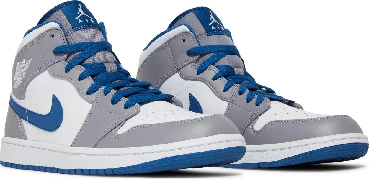 Buy Air Jordan 1 Mid Cement True Blue now | Hype Fly India 