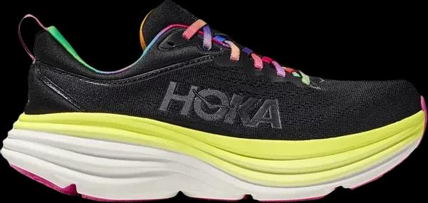 Buy Hoka Bondi Black/Citrus Glow Hype Fly India