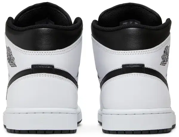 Air Jordan 1 Mid 'White Black' | Shipping Across India