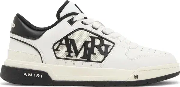 Buy Amiri Classic Low Logo White Black now | Hype Fly India