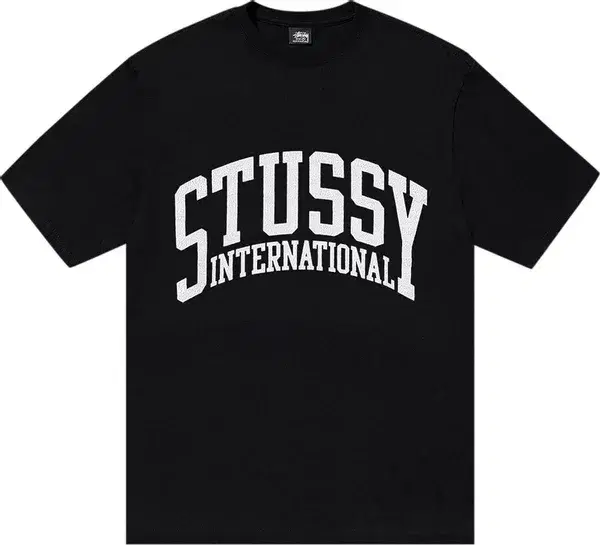 Buy Stussy International Tee Pigment Dyed Black now | Hype