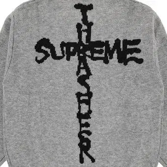 スケートボード Supreme x Thrasher Cross TeeHeather Grey Supreme Thrasher Sweater (FW24) Heather Grey Men's - FW24 - US