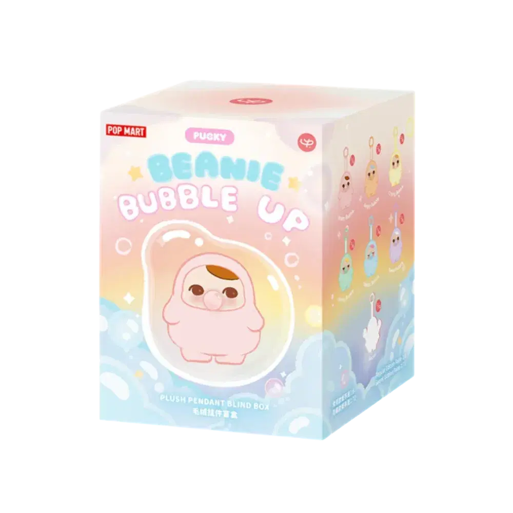Pop Mart Pucky Beanie Bubble Up Series Blind Box Pack of 1 | Hype