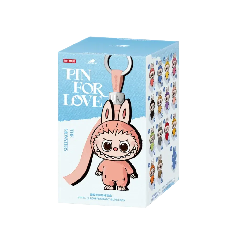 LABUBU THE MONSTER PIN FOR LOVE ぬいぐるみ R Pop Mart Labubu The Monsters Pin for Love Series Vinyl Plush
