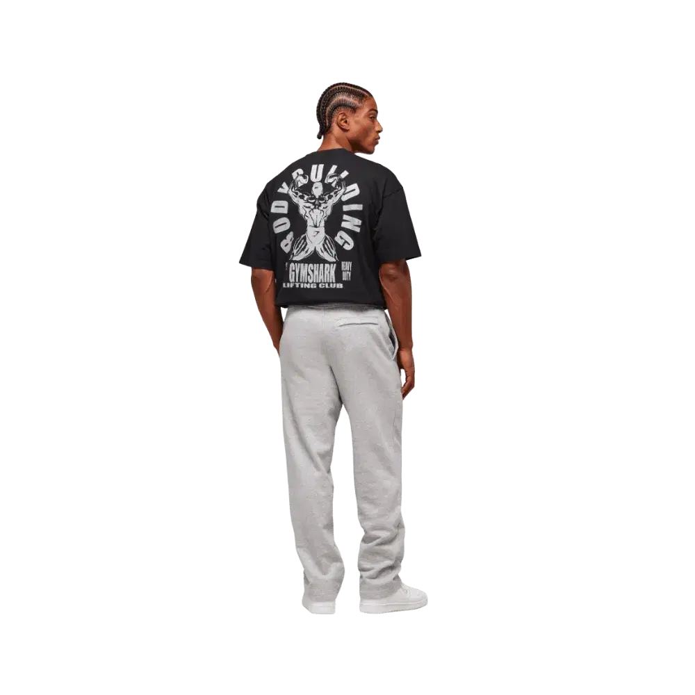 Gymshark Lifting Club Flex T-Shirt Oversized Fit Black | 100