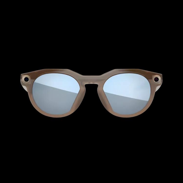 Meta X Oakley Hstn Glasses - Brown Smoke/Prizm Deep Water Polarised