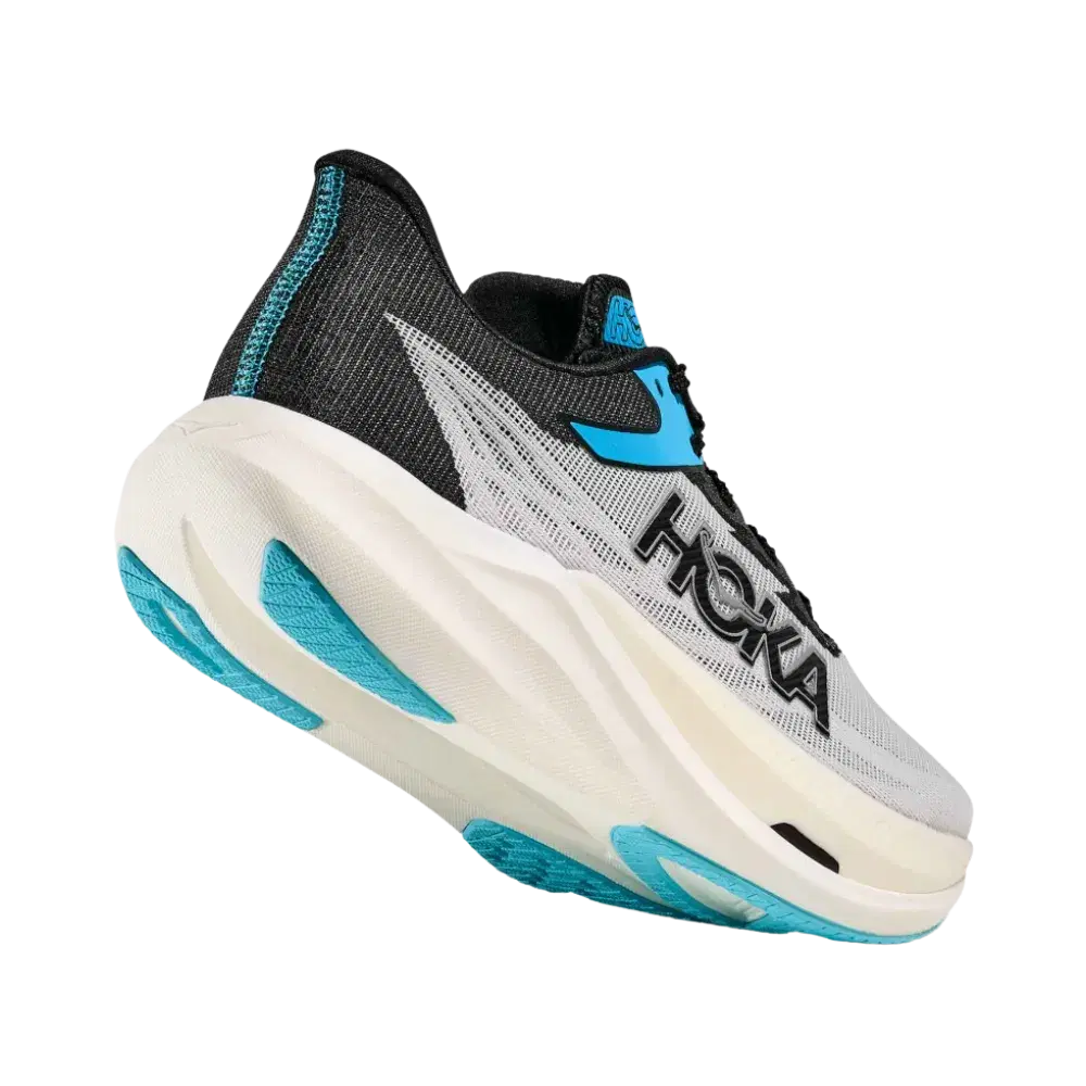 Hoka Rocket X 3 White/Black | Hype Fly India