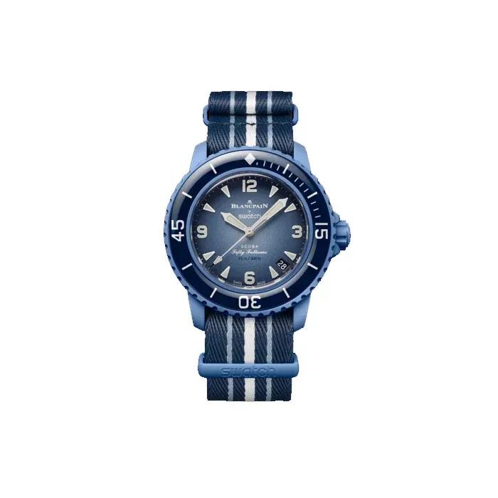 Swatch X Blancpain Atlantic Ocean So35a100