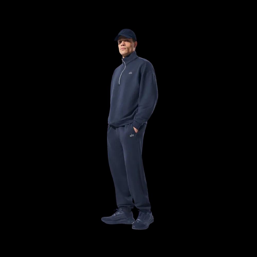 Alo Accolade 1/4 Zip Pullover Navy