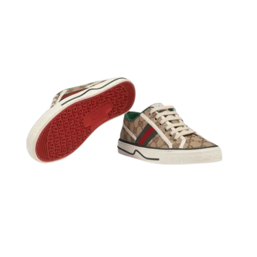 GUCCI　1977 tennis sneaker 　テニス　シェリーライン Men's GG Gucci Tennis 1977 sneaker in beige/ebony original