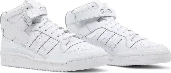 ★ADIDAS★Adidas Forum Mid Triple White★送料・関税込★ Adidas Forum Mid 'Triple White' | Shipping Across India