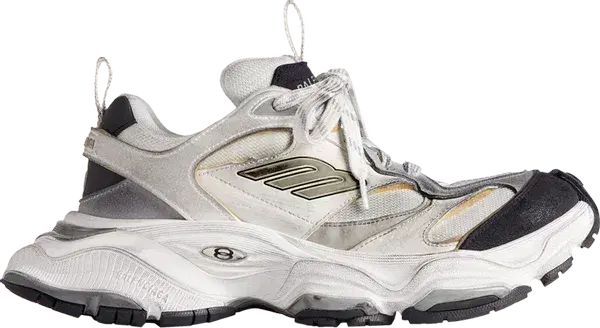 Buy Balenciaga Cargo Sneaker Worn Out White Black now | Hype Fly India