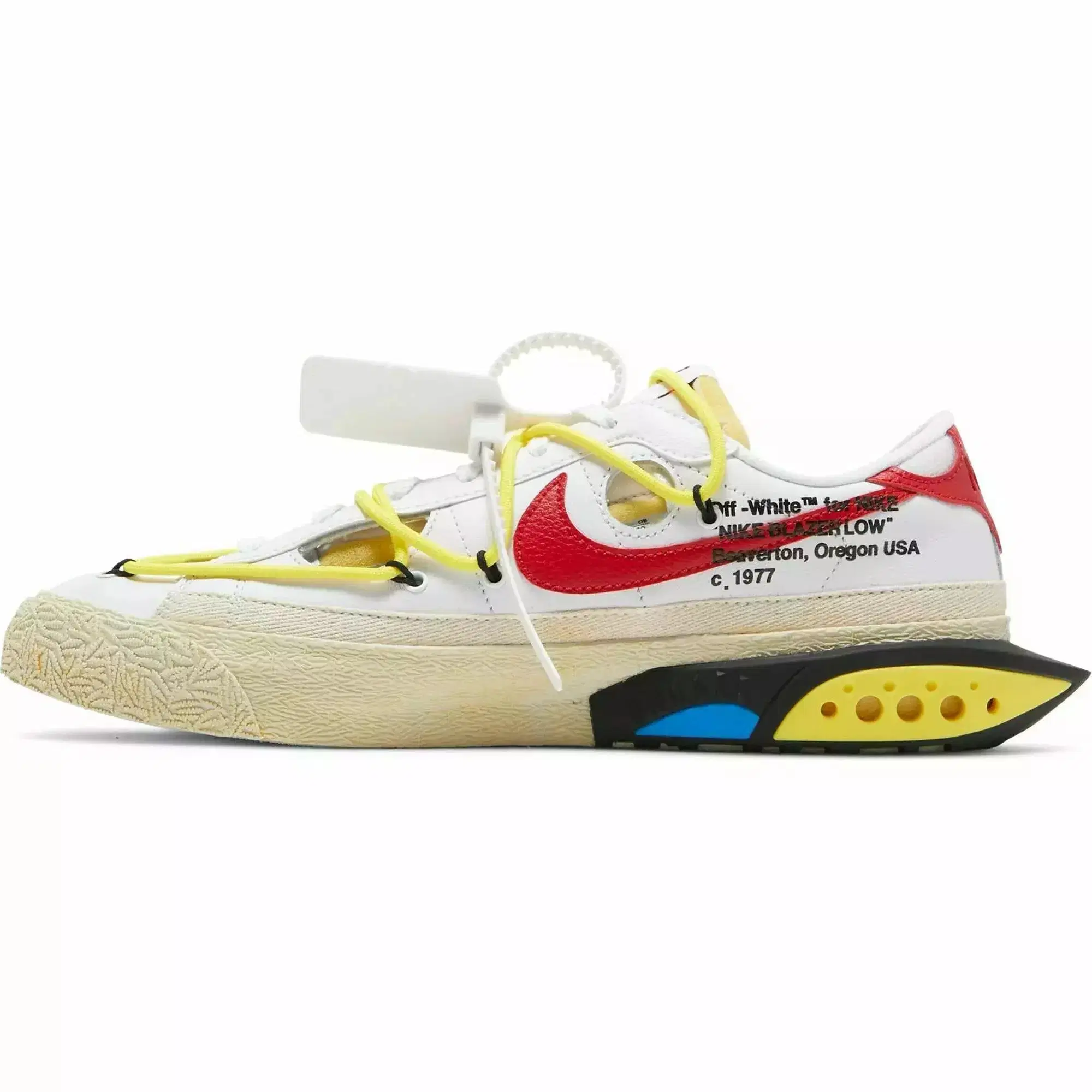 NIKE off-white ブレーザーLow Off-White x Nike Blazer Low Release
