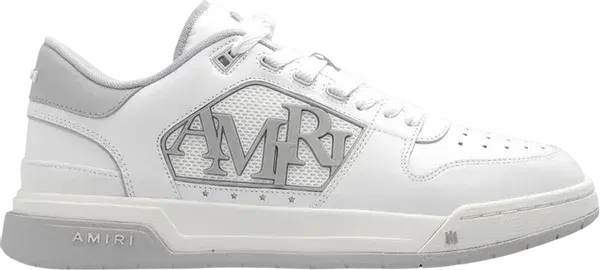 【amiri 】 Buy Amiri Classic Low Logo White Grey now | Hype Fly India