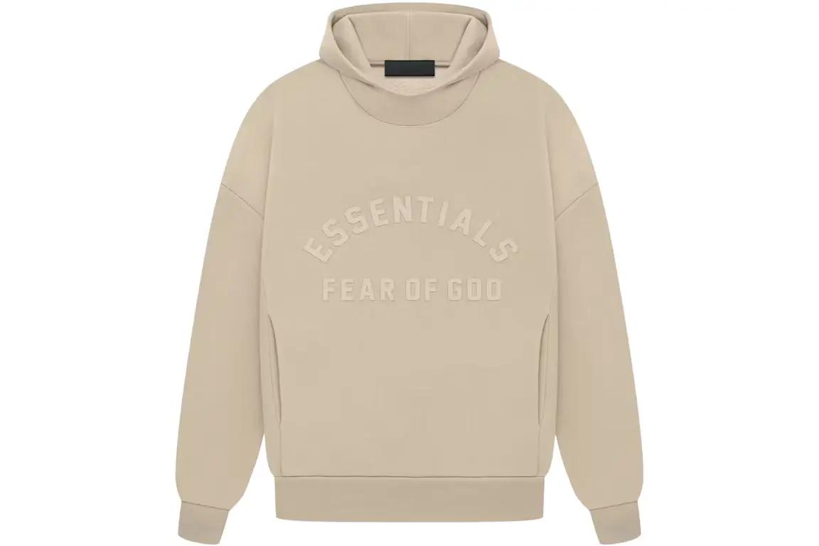Fear of God Essentials Hoodie Dusty Beige | Hype Fly India 