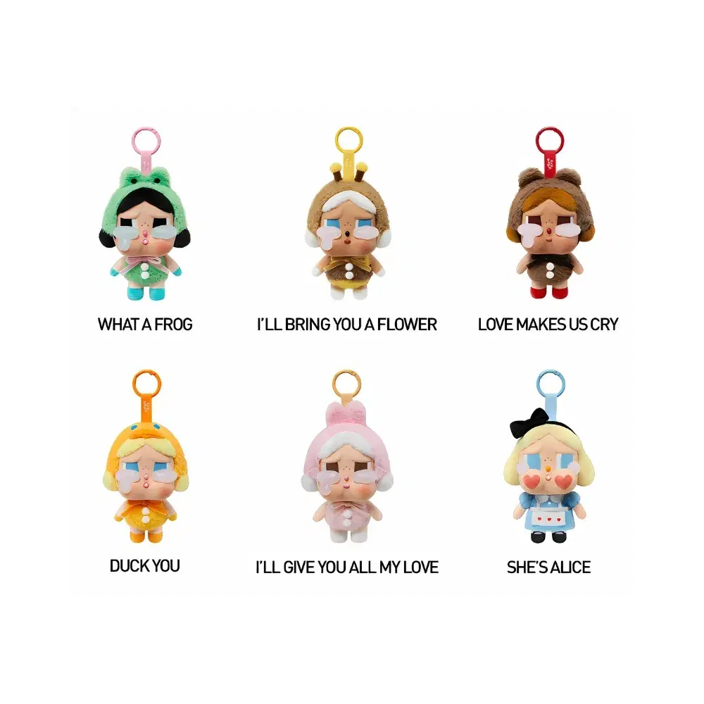 Crying Again デザインボックス Pop Mart CryBaby Crying Again Series Vinyl Face Plush Single