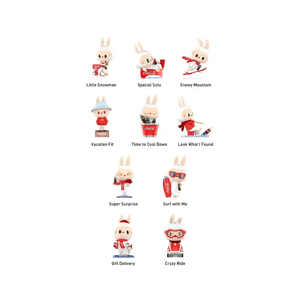 Pop Mart Labubu The Monsters Coca-Cola Series Figure Single Blind