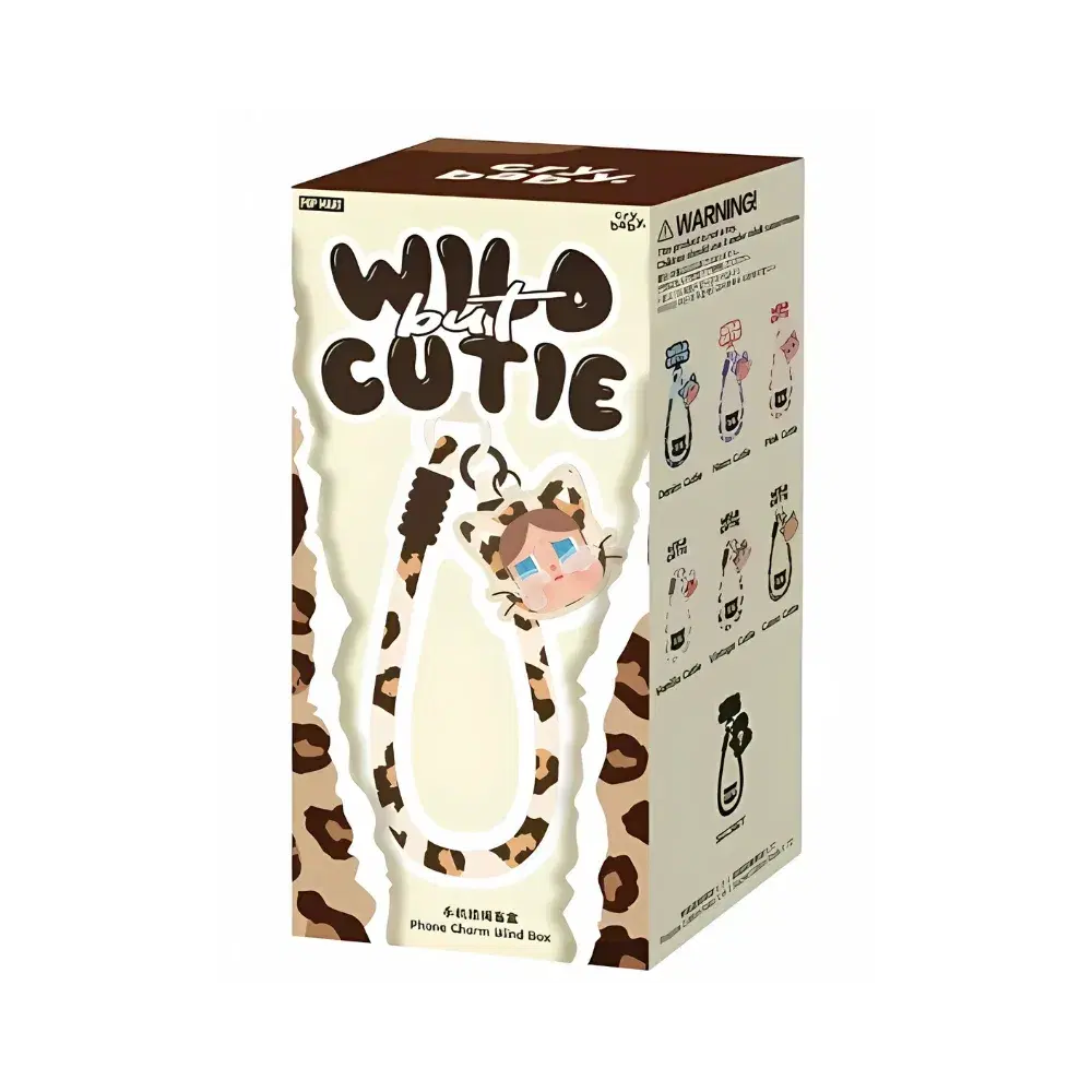 CRYBABY Wild but Cutieフォンチャーム アソートボックス Pop Mart Crybaby Wild but Cutie Series Phone Charm Single Blind