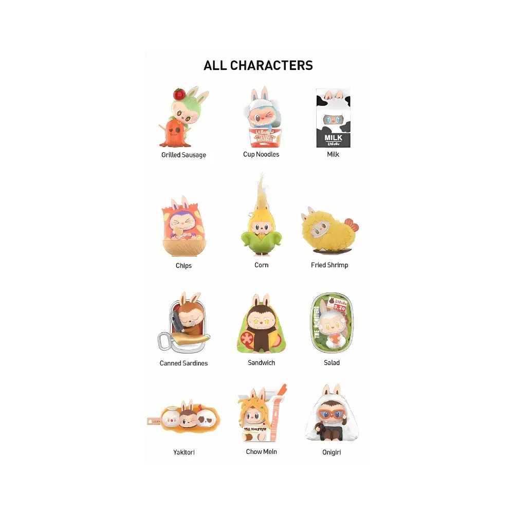 Pop Mart Labubu The Monsters Wacky Mart Series Figure Single Blind