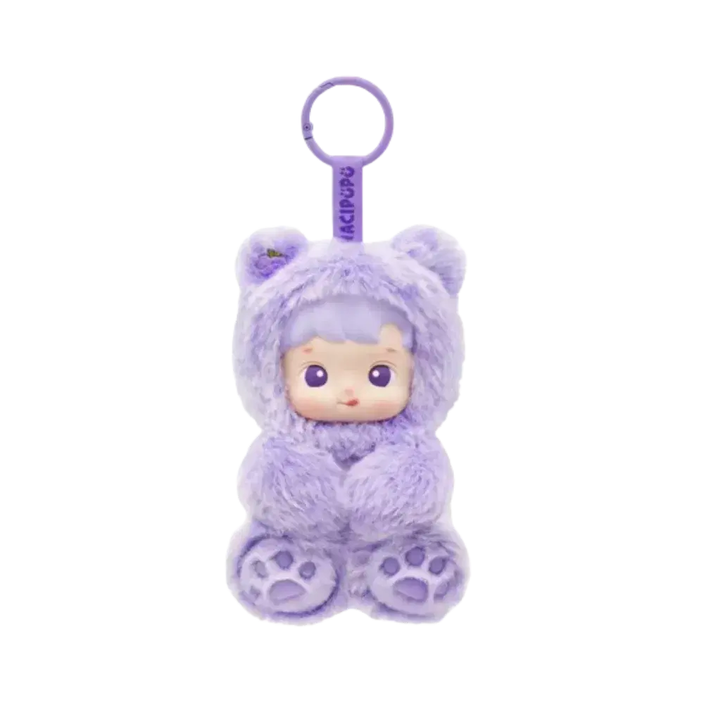 Pop Mart HACIPUPU Gummy Bear Series Vinyl Grape Flavor Plush