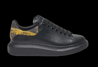 Alexander Mcqueen Black And Gold Black And Gold Alexander Mcqueen