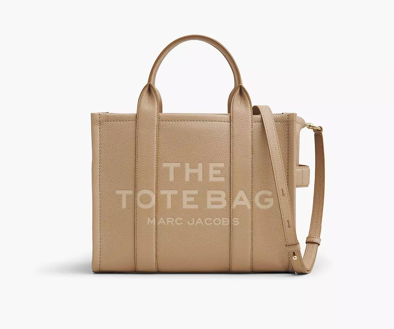 Buy Marc Jacobs The Leather Medium Tote Bag 'Camel' Hype Fly India