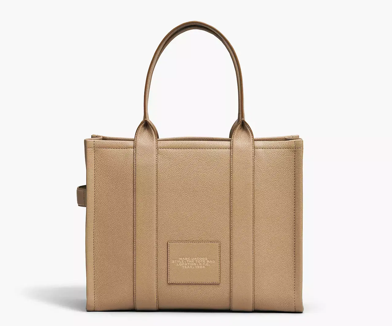 Marc Jacobs The Leather Large Tote Bag 'Camel' | Hype Fly India