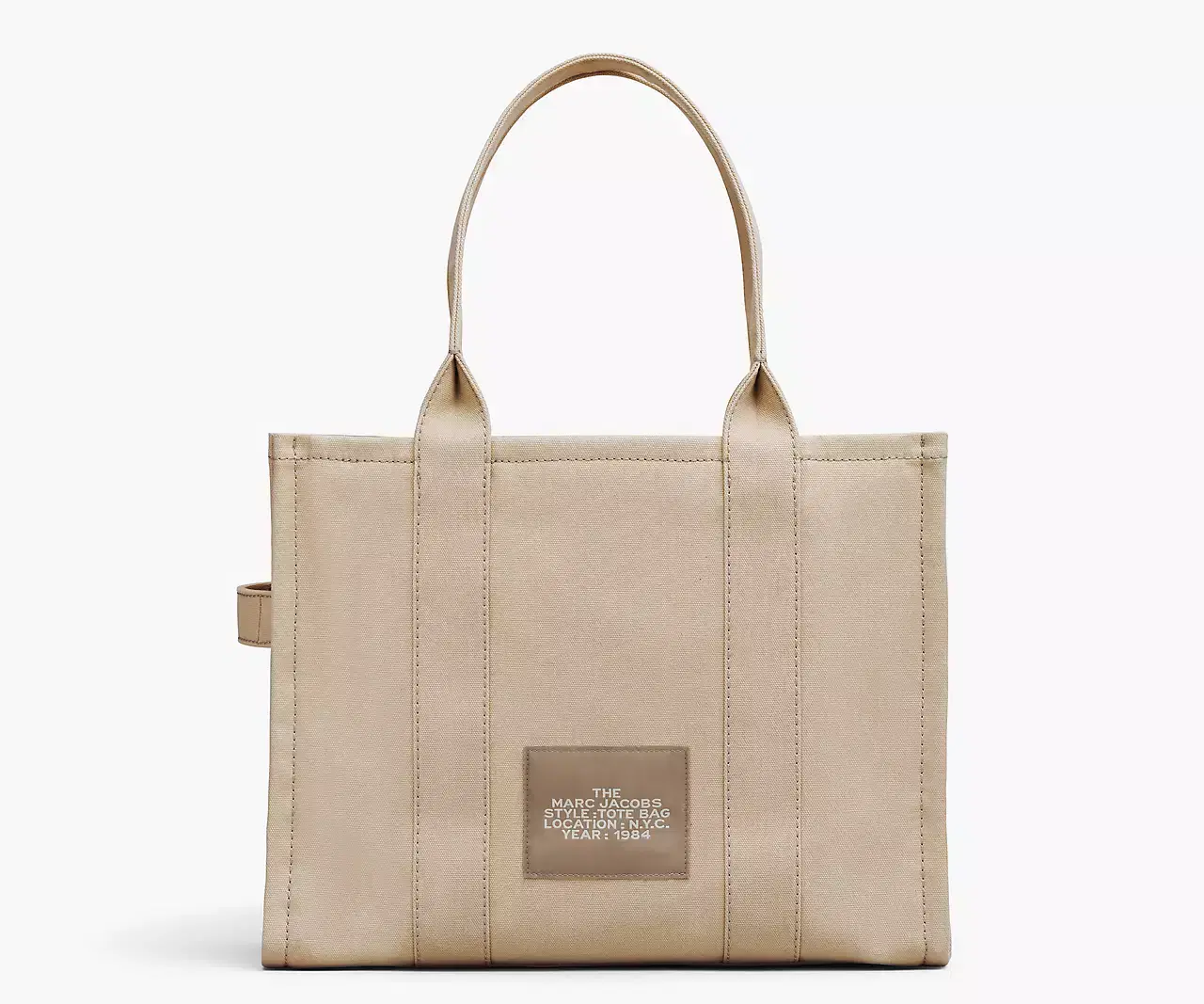 MARC JACOBS BEIGE CANVAS トートバッグ Marc Jacobs The Canvas Medium Tote Bag in Beige | REVOLVE