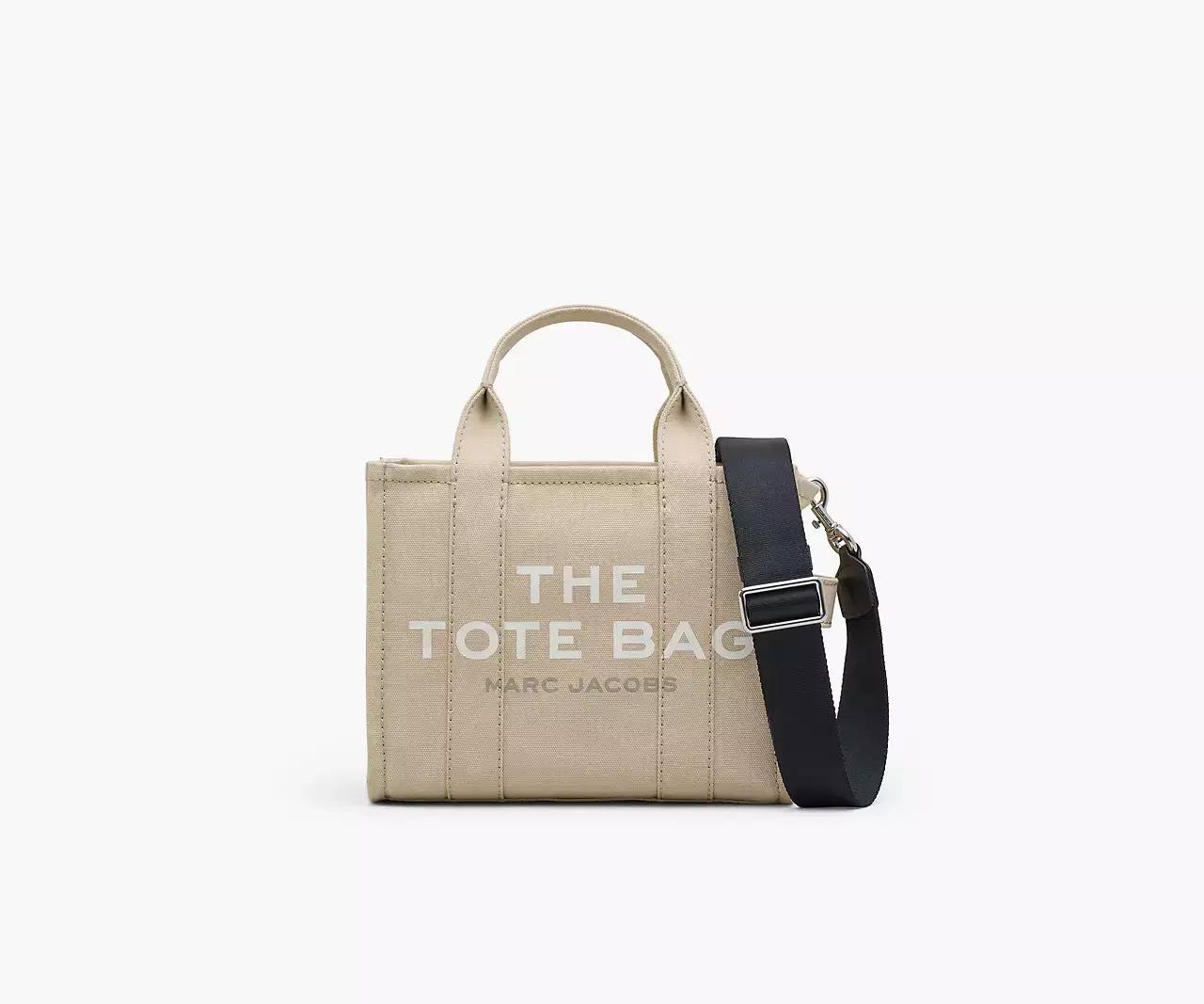 【関税&送料込】Marc Jacobs The Small Tote Bag In Beige Canv Marc Jacobs The Small Tote Canvas Bag Crossbody NWT Beige | eBay