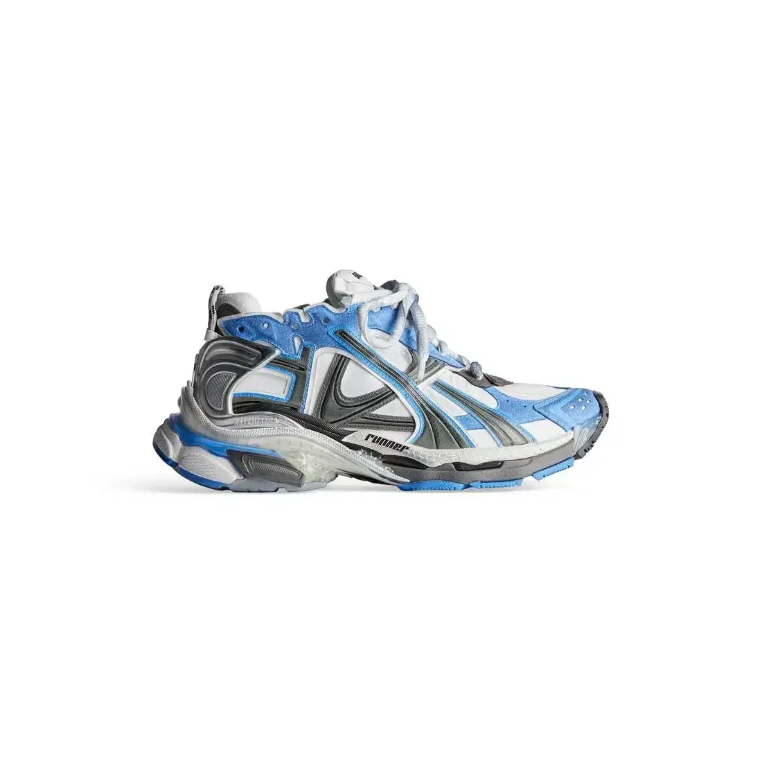 Buy Balenciaga Runner Sneaker Blue White And Grey now | Hype