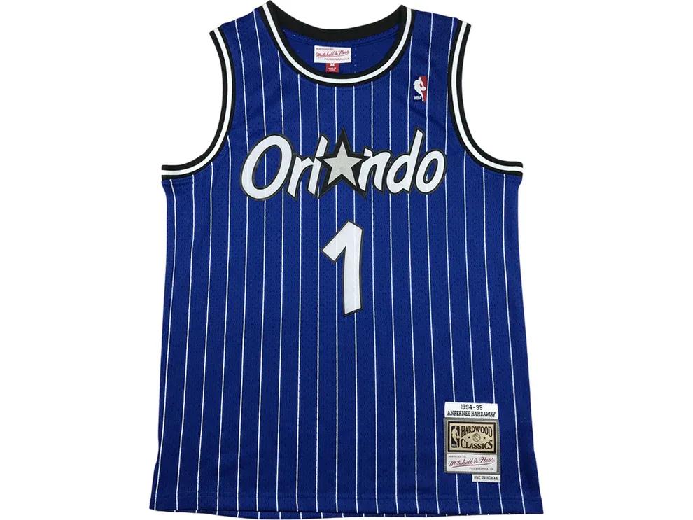 Penny Hardaway 90’s Orlando Magic Pinstriped Jersey