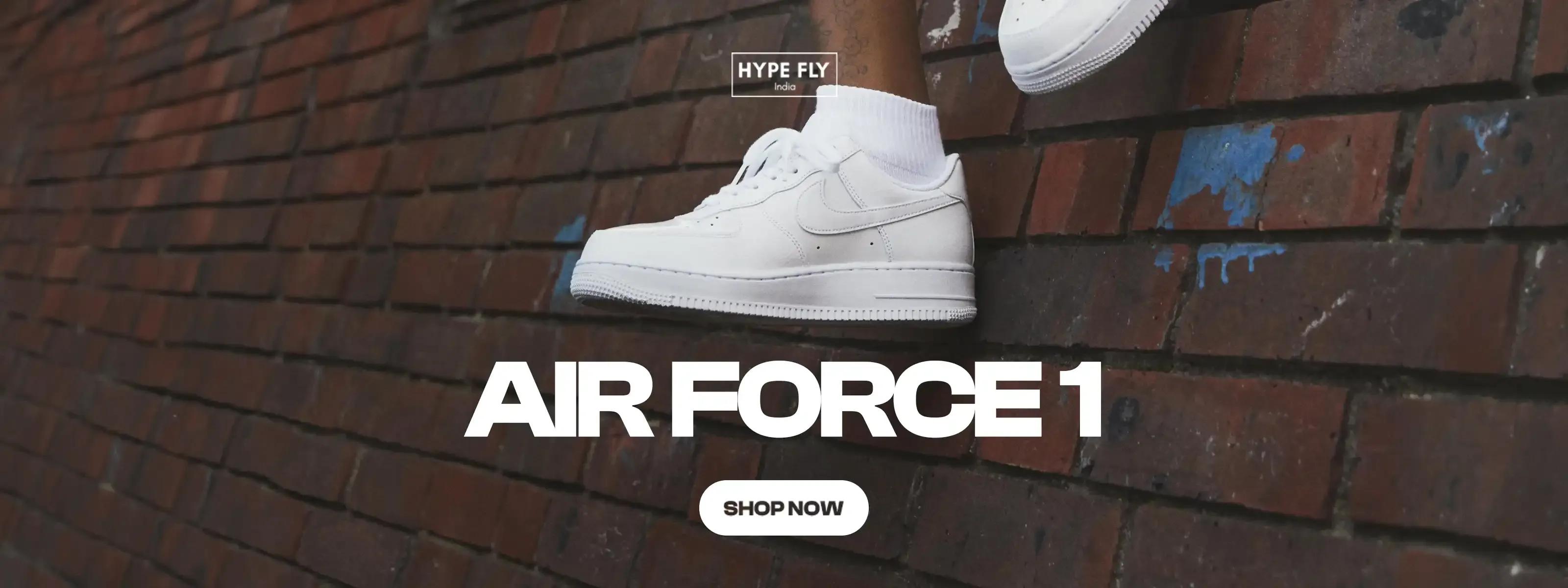 Air Force 1 Range at Hypefly India: Classic & Modern Sneakers Combined | Hype Fly India