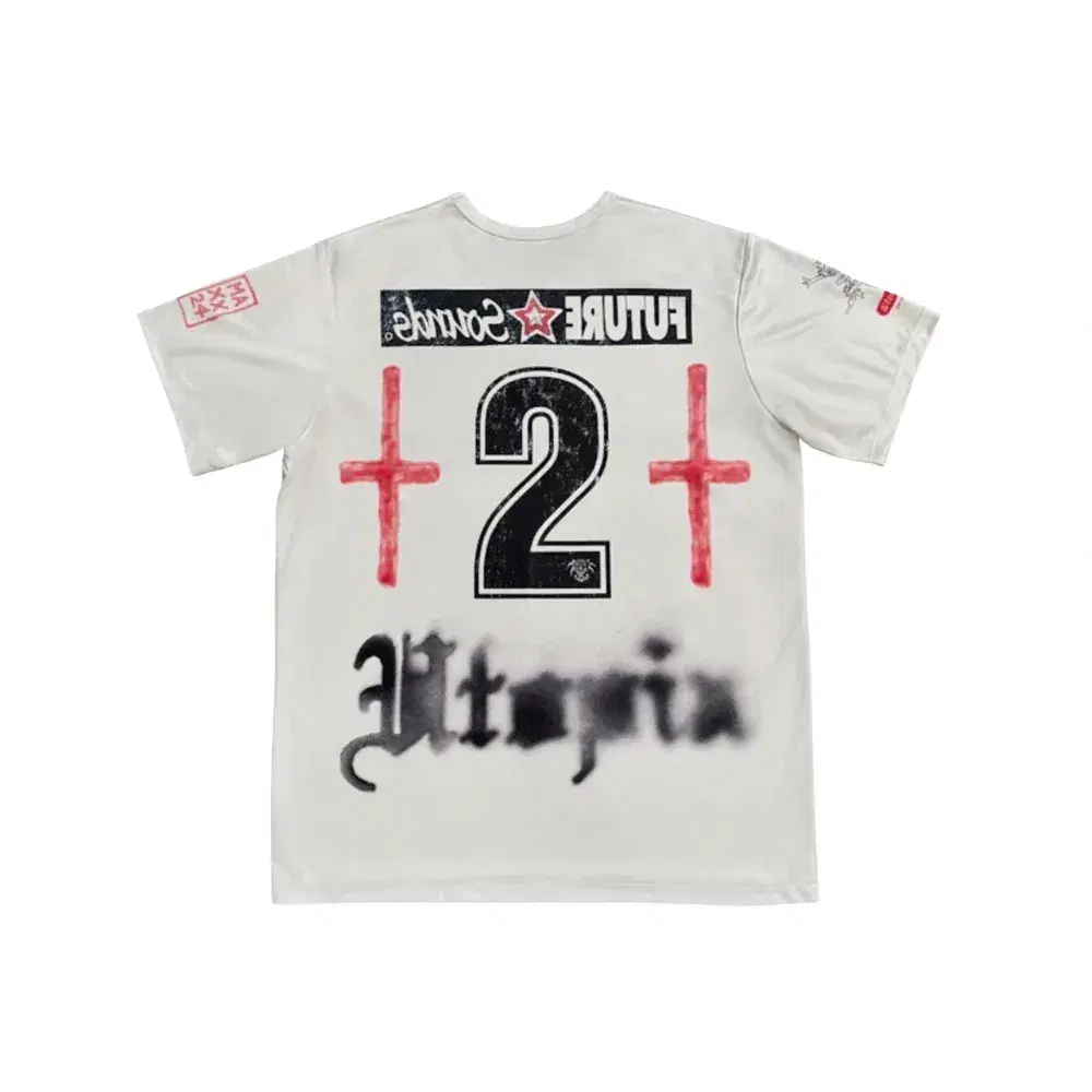 ウェア Travis Scott England Soccer Jersey Travis Scott England Soccer Jersey White | Hype Fly India