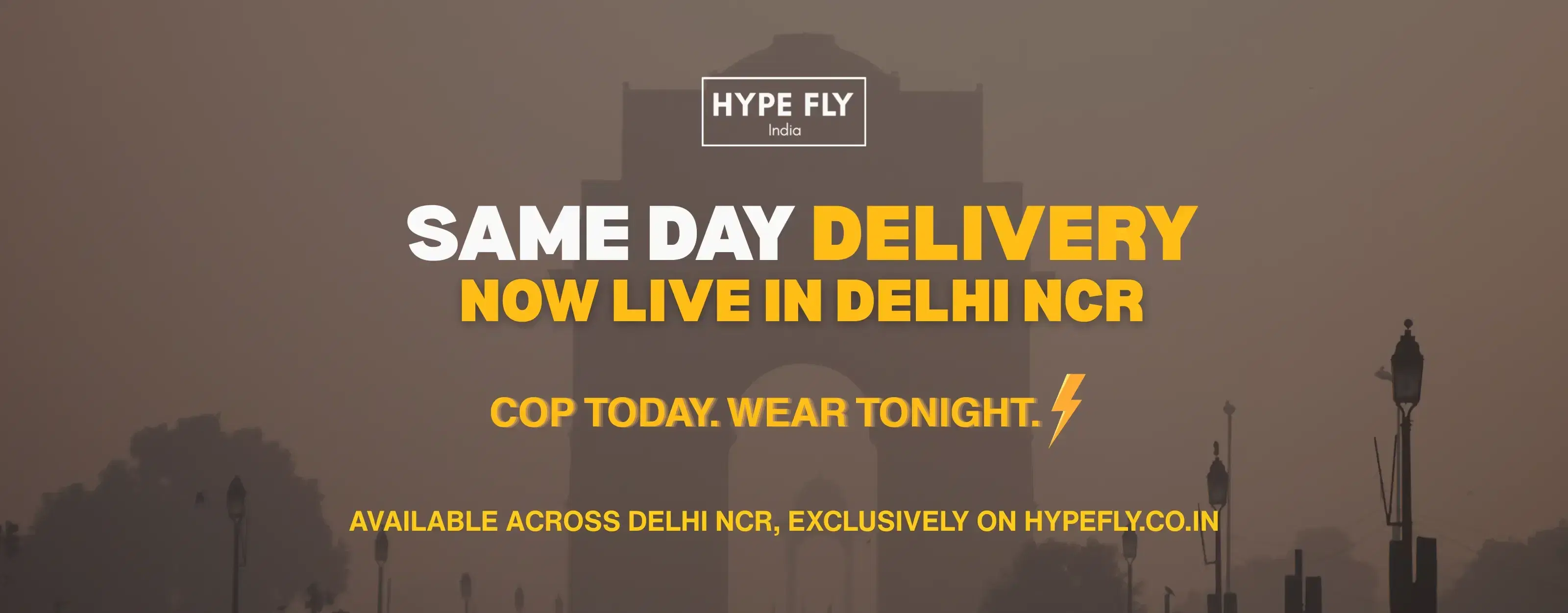 Same Day Delivery - Hype Fly India