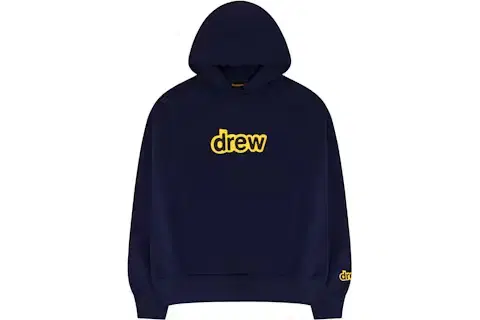 トップス drew house DECONSTRUCTED MASCOT HOODIE Drew House Mascot Deconstructed Hoodie Yellow Streetwear