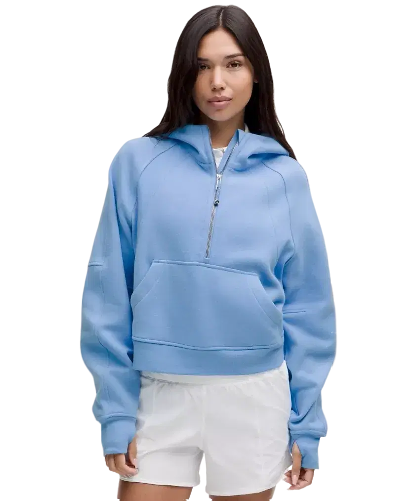 Buy Lululemon Scuba Oversized Half-Zip Hoodie Aero Blue