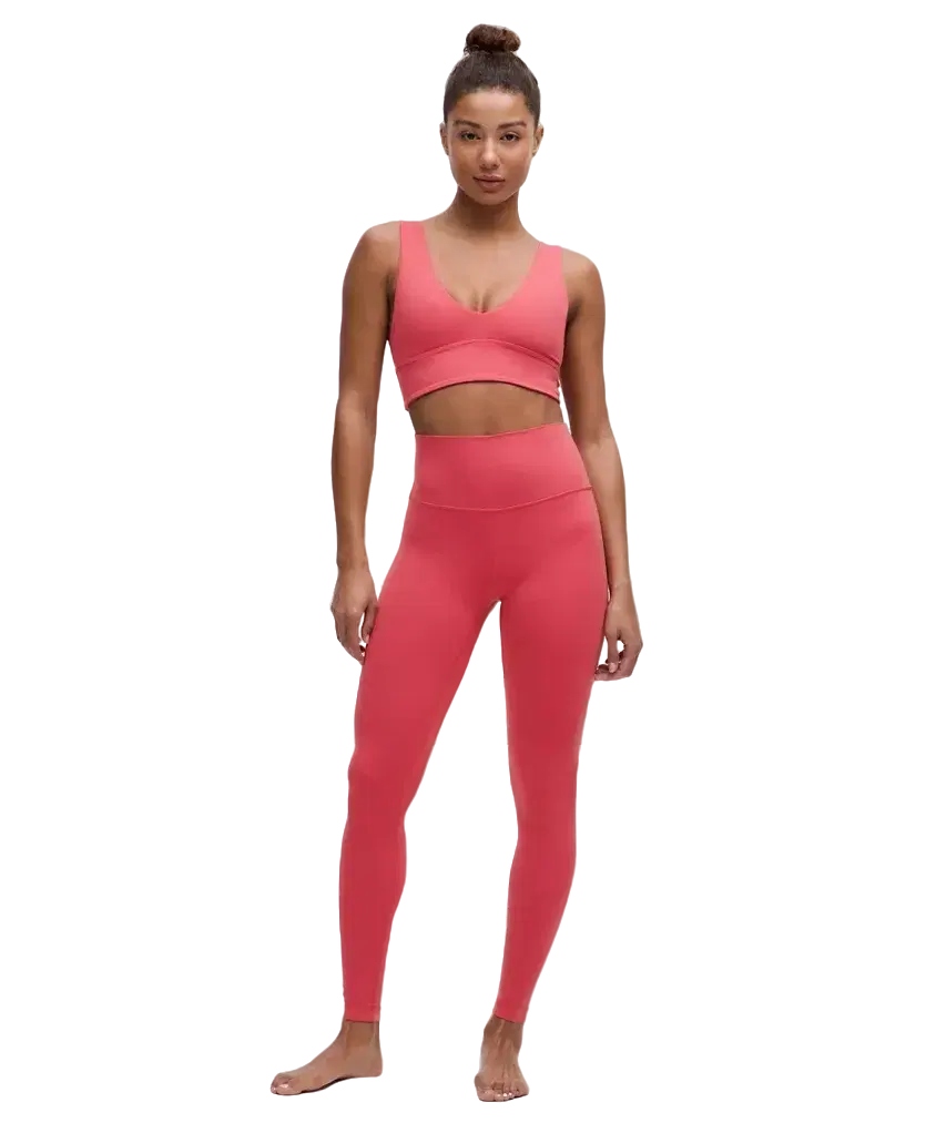 【lululemon】レギンス Align 28 ハイライズ フル丈 Desert Red Lululemon Align High-Rise Pant 28